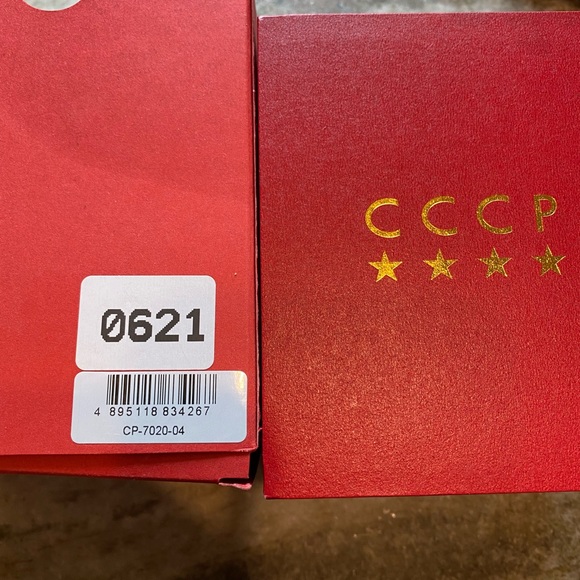 NWT AUTOMATIC CCCP WATCH IN ROSE GOLD TONE W/ LEATHER BAND - Picture 7 of 9